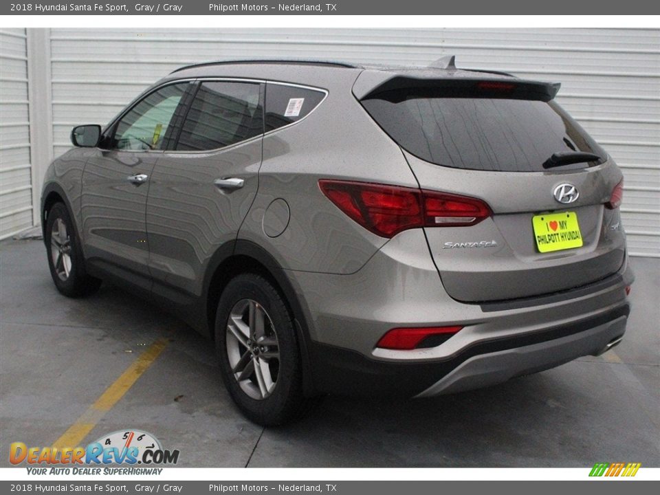 2018 Hyundai Santa Fe Sport Gray / Gray Photo #6