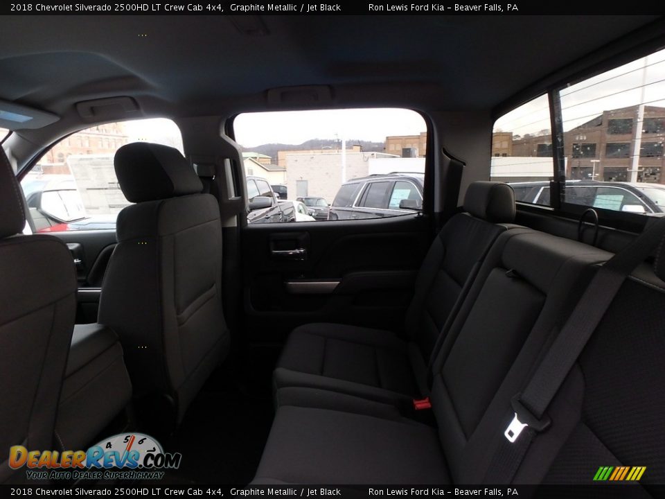 2018 Chevrolet Silverado 2500HD LT Crew Cab 4x4 Graphite Metallic / Jet Black Photo #11