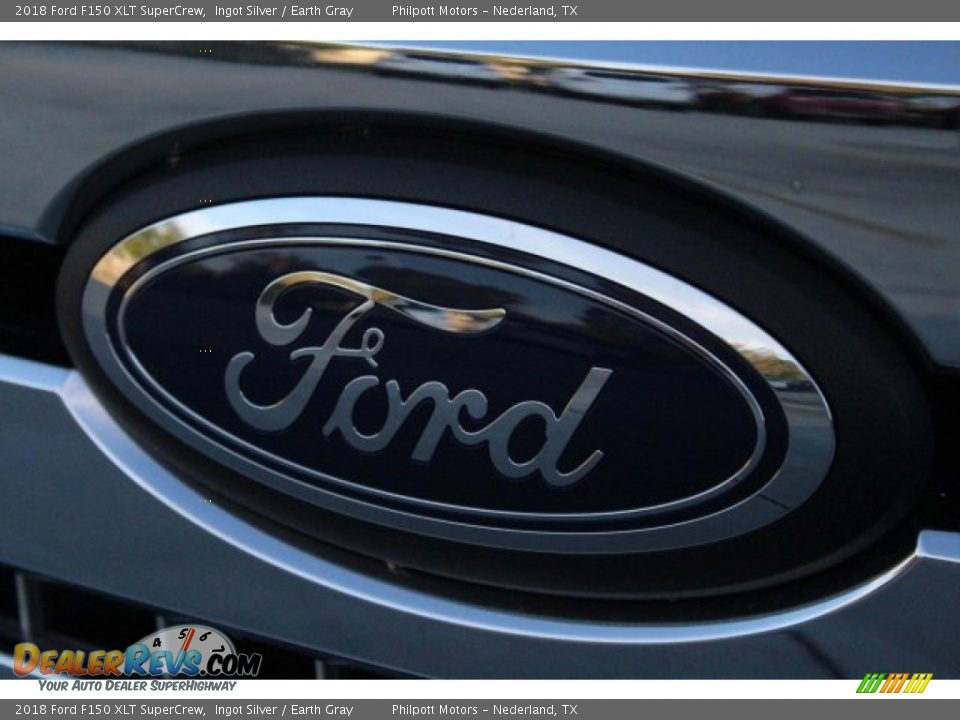 2018 Ford F150 XLT SuperCrew Ingot Silver / Earth Gray Photo #4