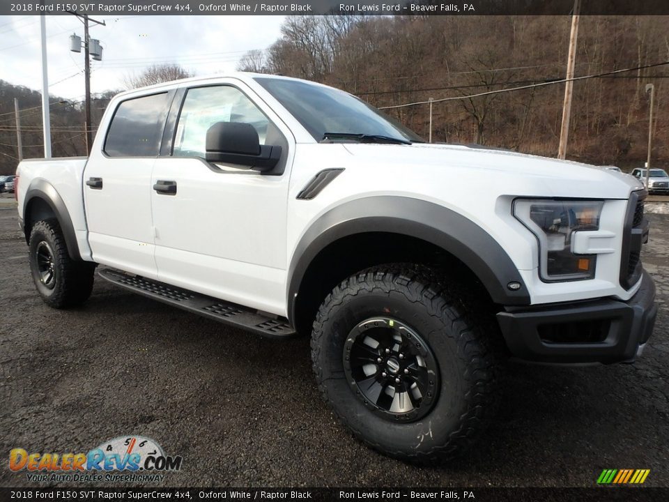 Oxford White 2018 Ford F150 SVT Raptor SuperCrew 4x4 Photo #9