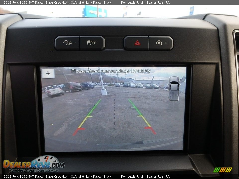 2018 Ford F150 SVT Raptor SuperCrew 4x4 Oxford White / Raptor Black Photo #18