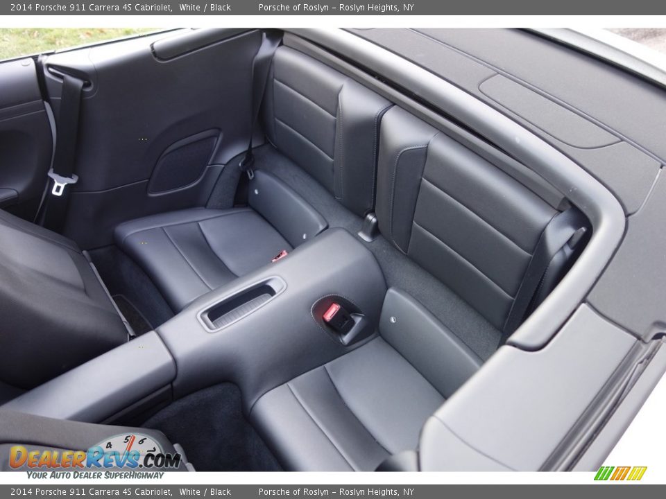 2014 Porsche 911 Carrera 4S Cabriolet White / Black Photo #18
