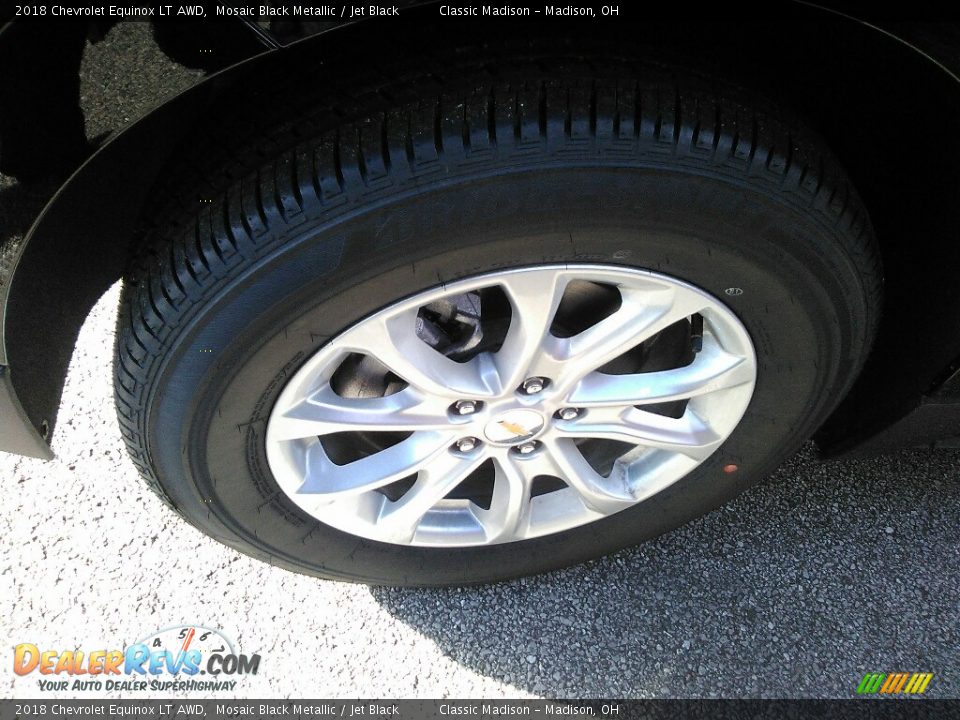 2018 Chevrolet Equinox LT AWD Mosaic Black Metallic / Jet Black Photo #2