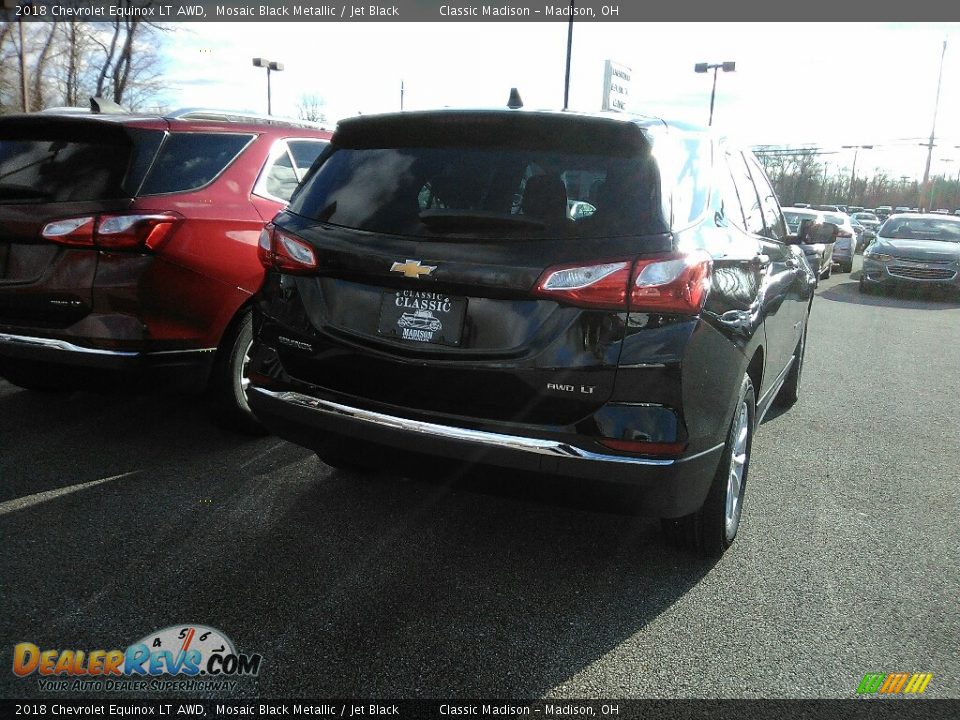 2018 Chevrolet Equinox LT AWD Mosaic Black Metallic / Jet Black Photo #3