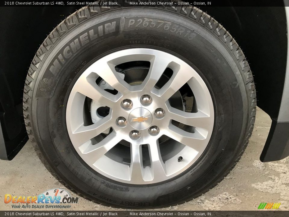 2018 Chevrolet Suburban LS 4WD Satin Steel Metallic / Jet Black Photo #2