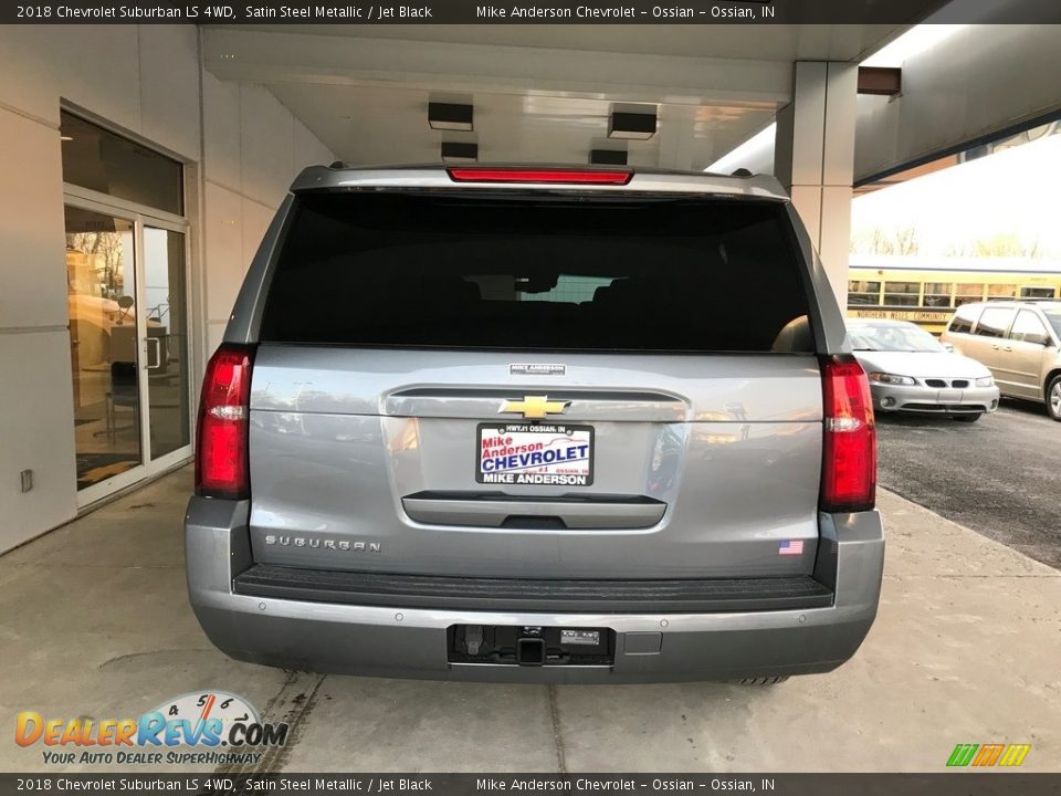 2018 Chevrolet Suburban LS 4WD Satin Steel Metallic / Jet Black Photo #6