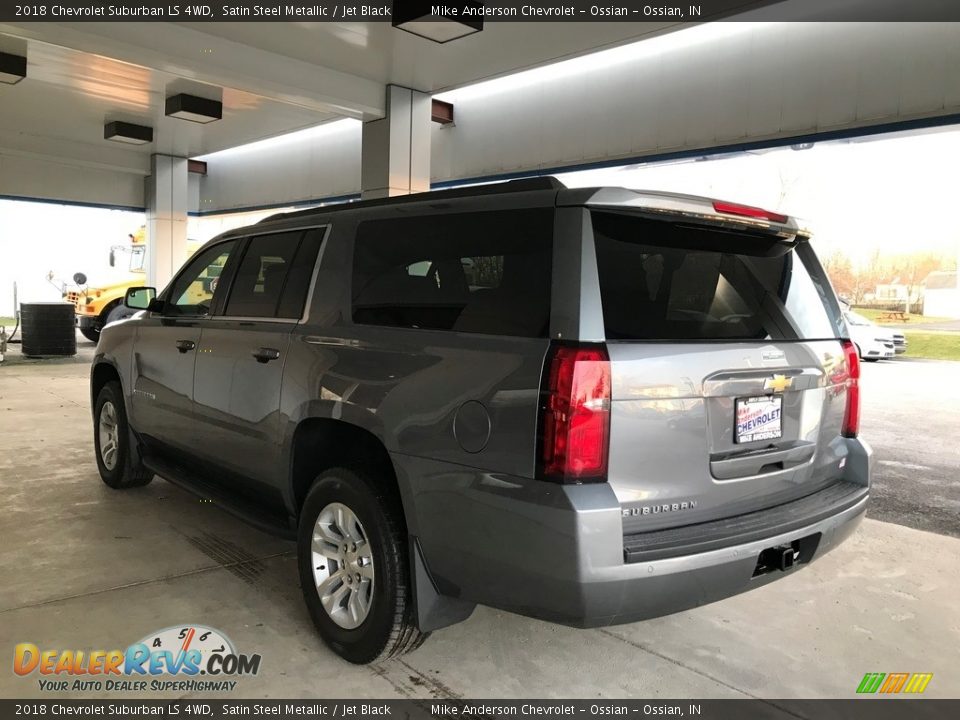 2018 Chevrolet Suburban LS 4WD Satin Steel Metallic / Jet Black Photo #7