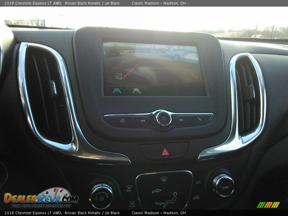 2018 Chevrolet Equinox LT AWD Mosaic Black Metallic / Jet Black Photo #8