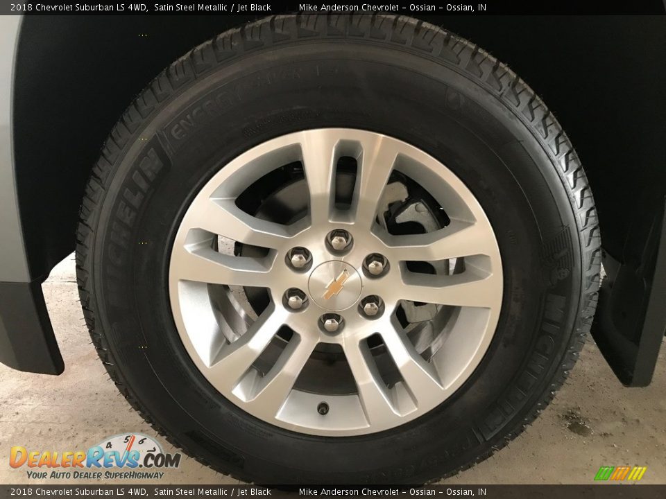 2018 Chevrolet Suburban LS 4WD Satin Steel Metallic / Jet Black Photo #10