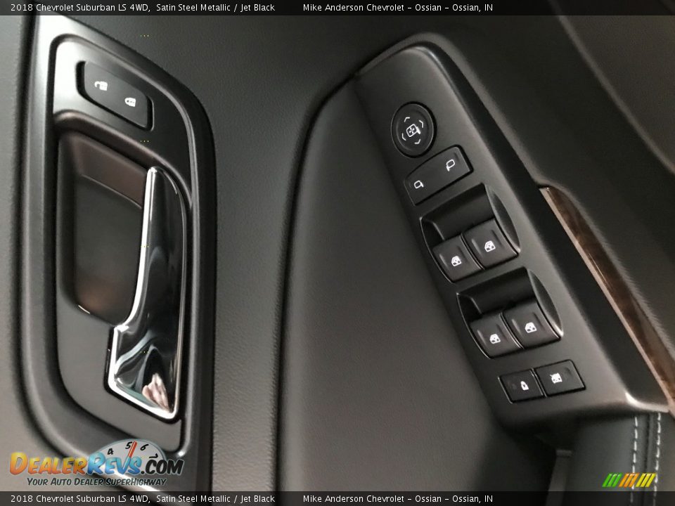 2018 Chevrolet Suburban LS 4WD Satin Steel Metallic / Jet Black Photo #21