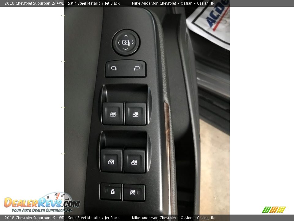 2018 Chevrolet Suburban LS 4WD Satin Steel Metallic / Jet Black Photo #22