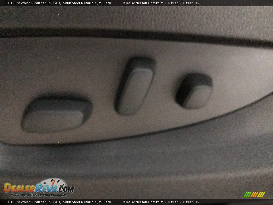 2018 Chevrolet Suburban LS 4WD Satin Steel Metallic / Jet Black Photo #24