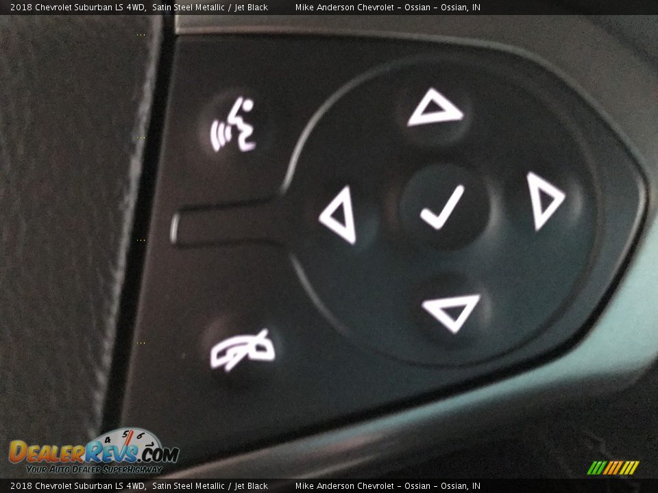 2018 Chevrolet Suburban LS 4WD Satin Steel Metallic / Jet Black Photo #26