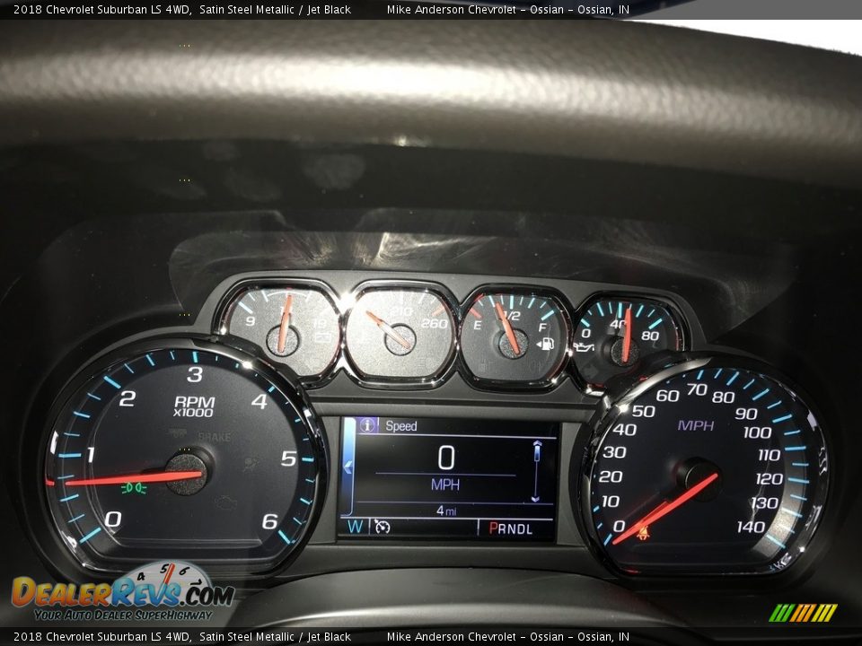 2018 Chevrolet Suburban LS 4WD Satin Steel Metallic / Jet Black Photo #28
