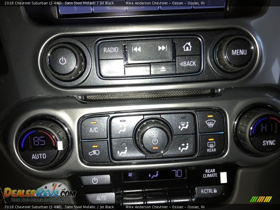 2018 Chevrolet Suburban LS 4WD Satin Steel Metallic / Jet Black Photo #30