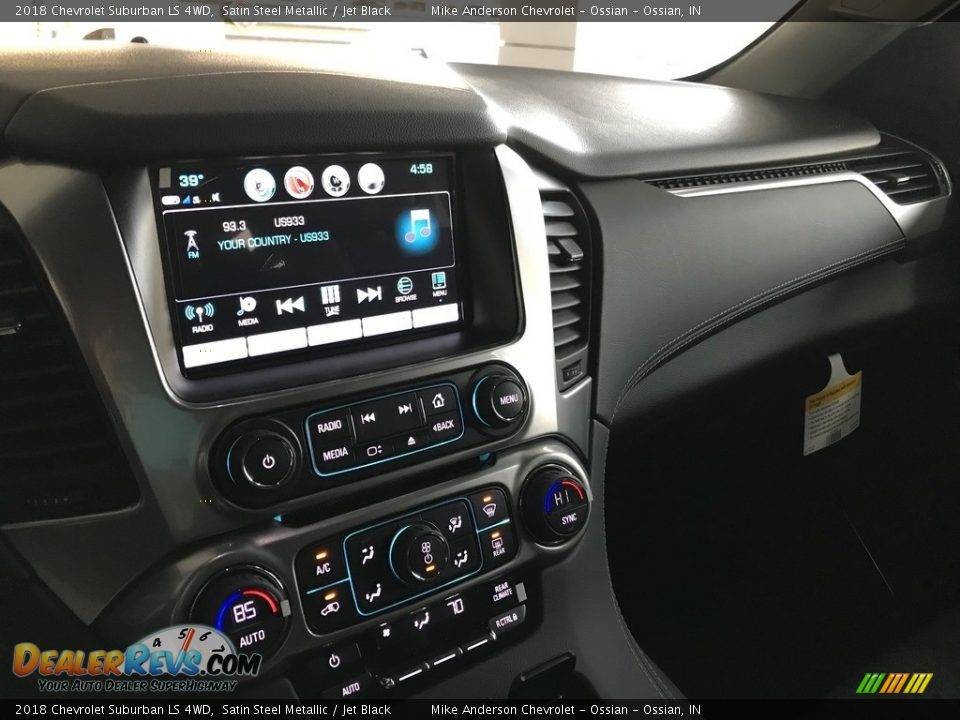2018 Chevrolet Suburban LS 4WD Satin Steel Metallic / Jet Black Photo #32