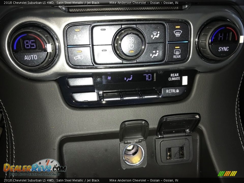 2018 Chevrolet Suburban LS 4WD Satin Steel Metallic / Jet Black Photo #33