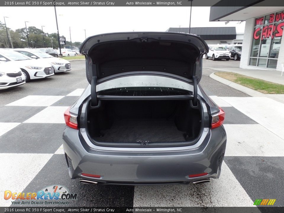2016 Lexus RC 350 F Sport Coupe Atomic Silver / Stratus Gray Photo #5