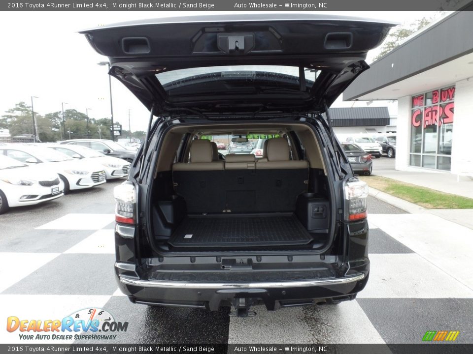 2016 Toyota 4Runner Limited 4x4 Midnight Black Metallic / Sand Beige Photo #5