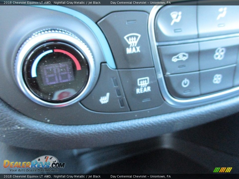 2018 Chevrolet Equinox LT AWD Nightfall Gray Metallic / Jet Black Photo #7