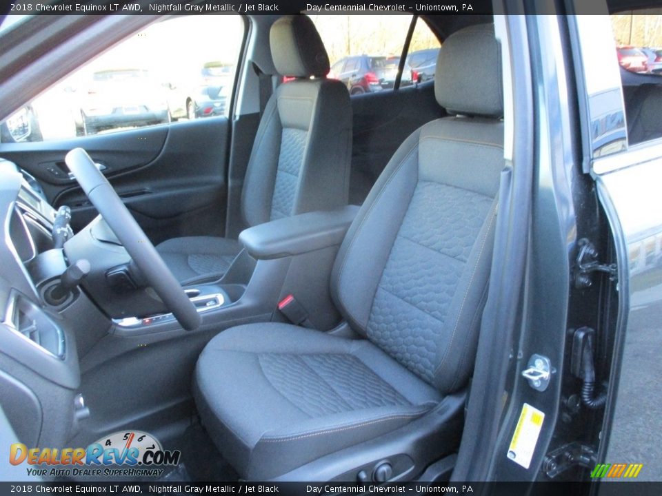 2018 Chevrolet Equinox LT AWD Nightfall Gray Metallic / Jet Black Photo #11