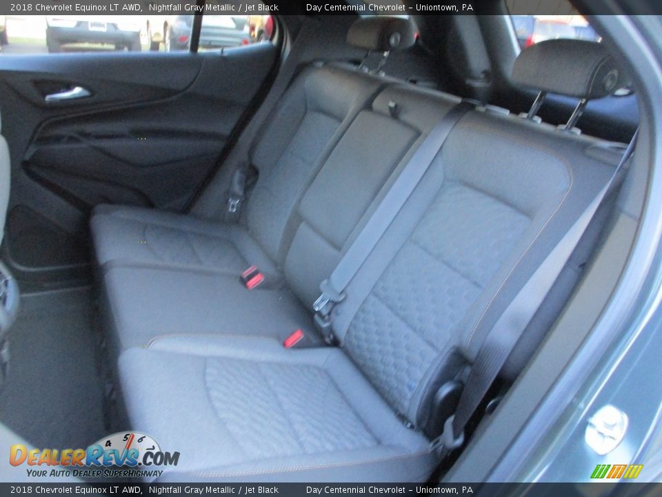 2018 Chevrolet Equinox LT AWD Nightfall Gray Metallic / Jet Black Photo #12