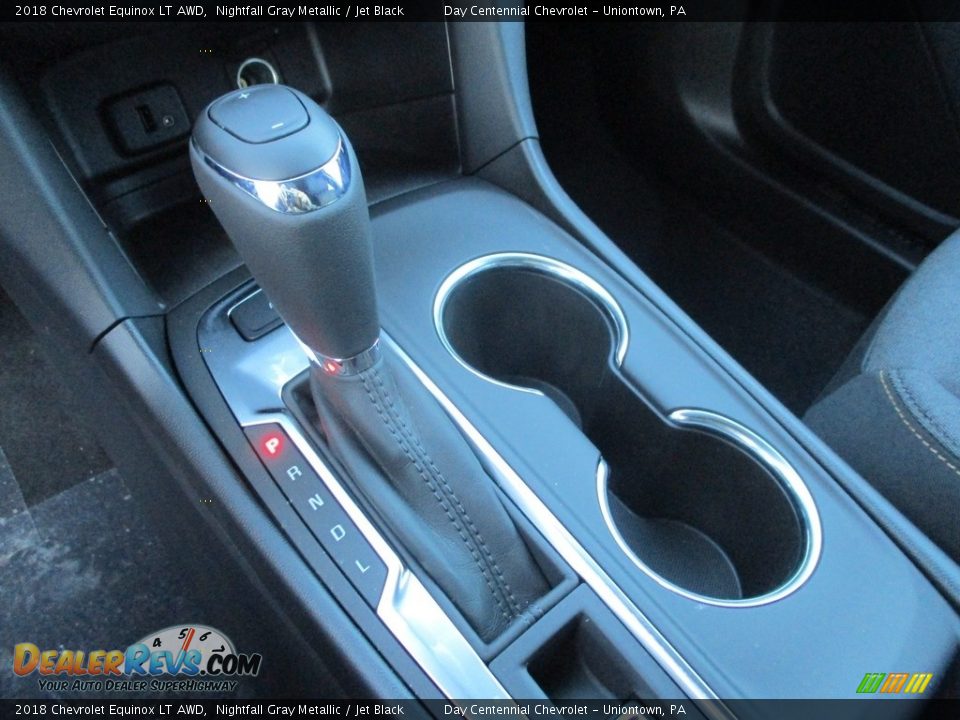 2018 Chevrolet Equinox LT AWD Nightfall Gray Metallic / Jet Black Photo #14