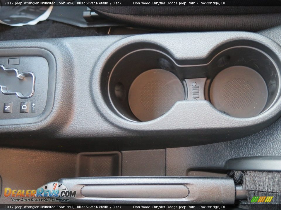 2017 Jeep Wrangler Unlimited Sport 4x4 Billet Silver Metallic / Black Photo #15