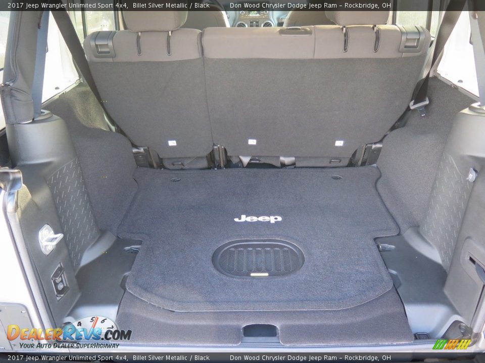 2017 Jeep Wrangler Unlimited Sport 4x4 Billet Silver Metallic / Black Photo #20