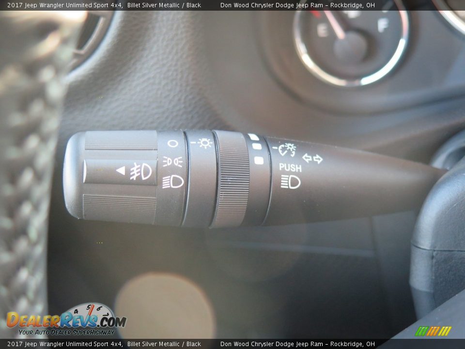 2017 Jeep Wrangler Unlimited Sport 4x4 Billet Silver Metallic / Black Photo #25