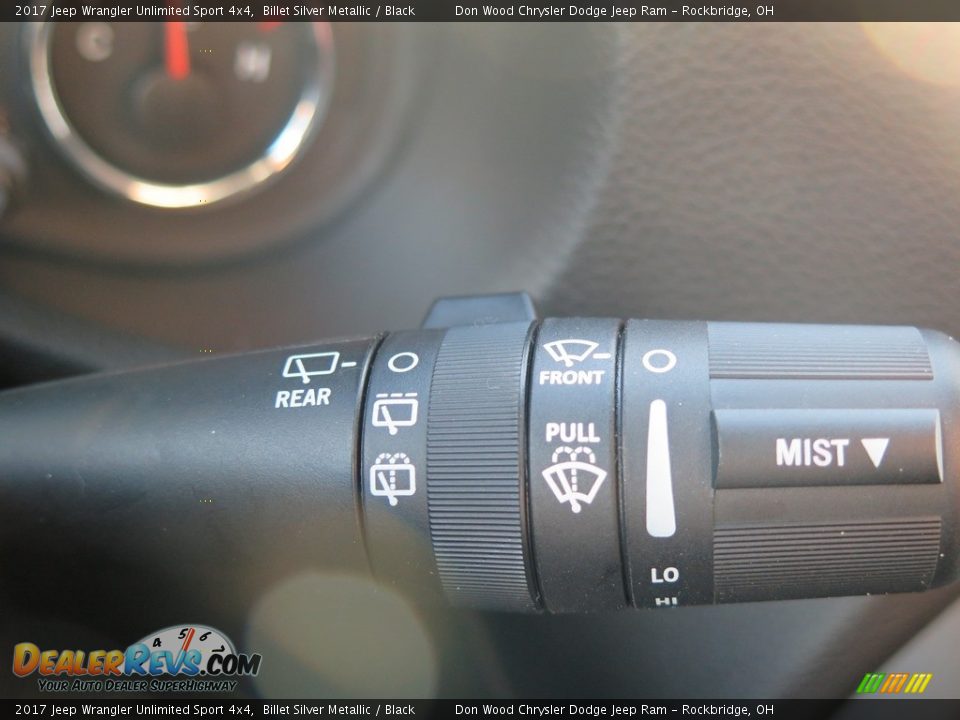 2017 Jeep Wrangler Unlimited Sport 4x4 Billet Silver Metallic / Black Photo #26
