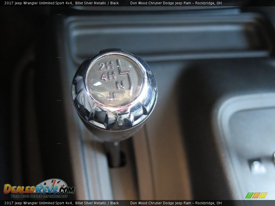 2017 Jeep Wrangler Unlimited Sport 4x4 Billet Silver Metallic / Black Photo #28