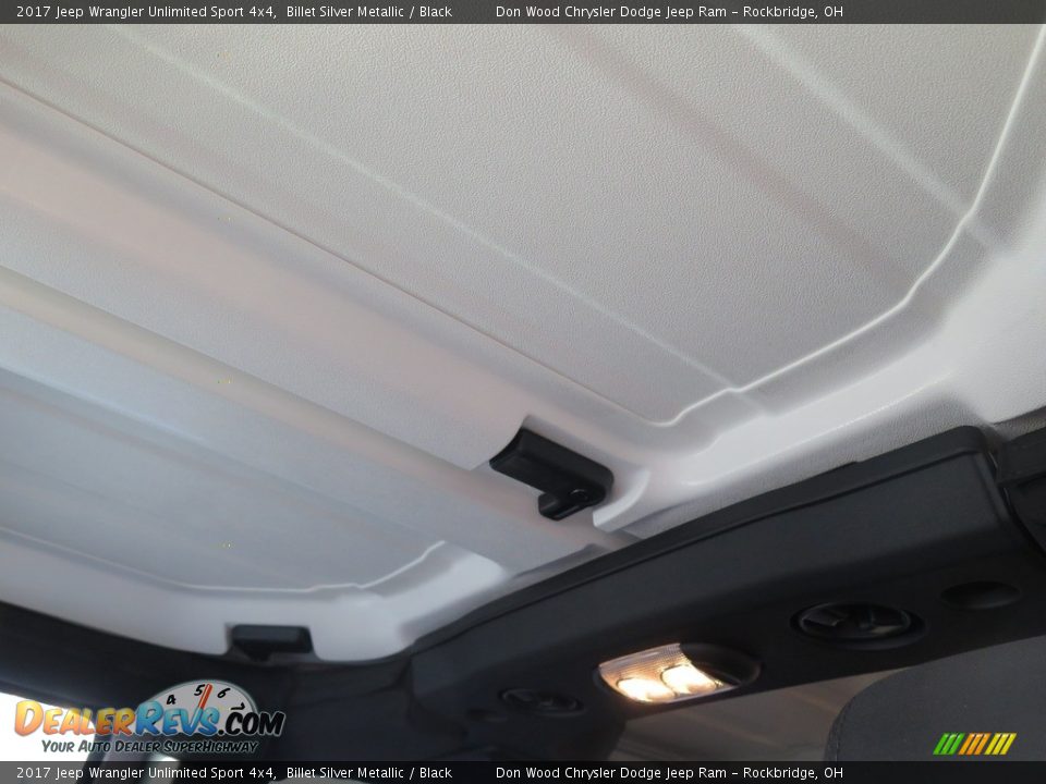 2017 Jeep Wrangler Unlimited Sport 4x4 Billet Silver Metallic / Black Photo #29