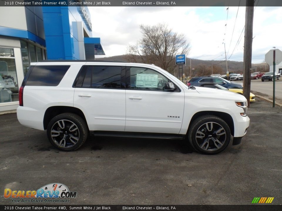 2018 Chevrolet Tahoe Premier 4WD Summit White / Jet Black Photo #4