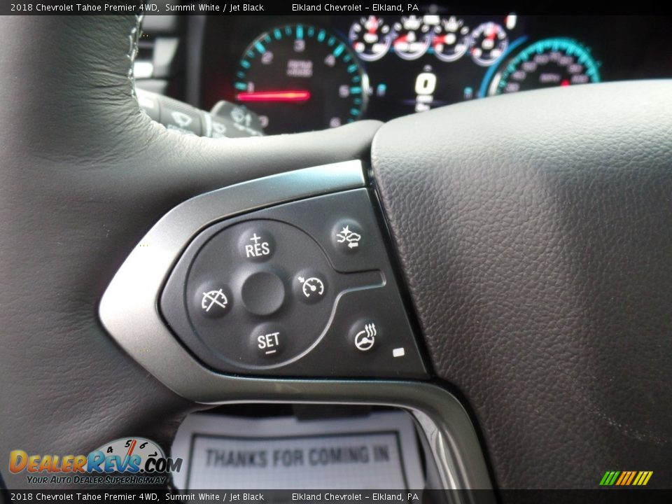 2018 Chevrolet Tahoe Premier 4WD Summit White / Jet Black Photo #23