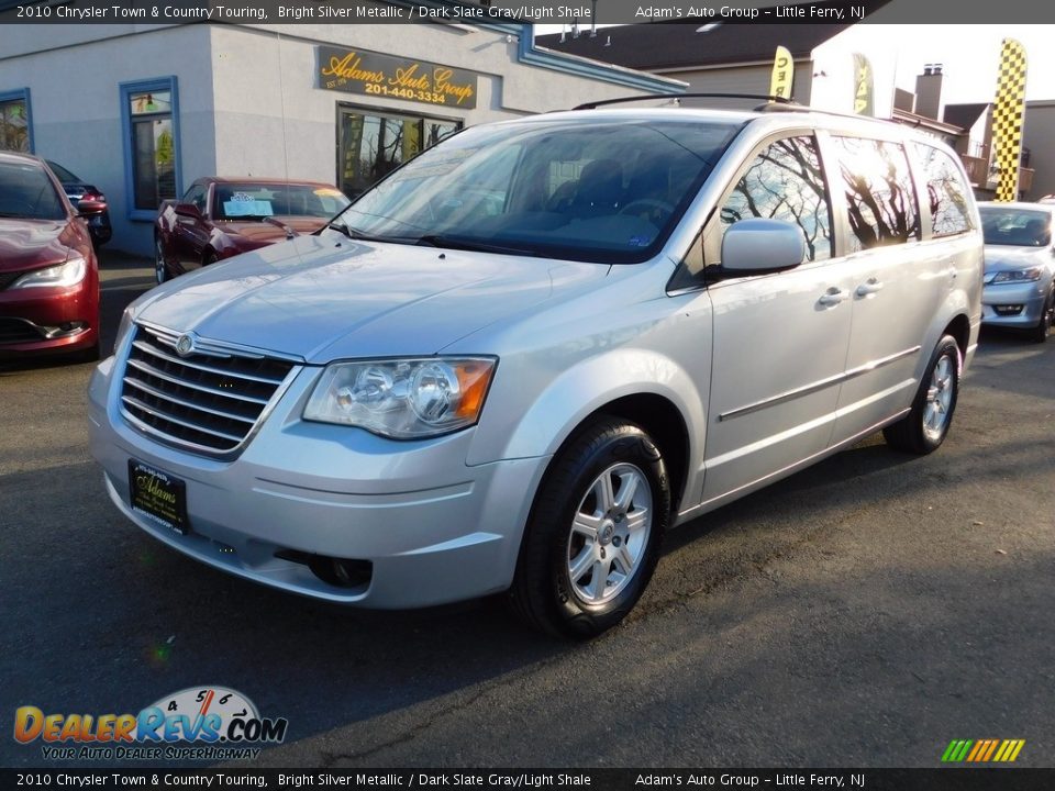 2010 Chrysler Town & Country Touring Bright Silver Metallic / Dark Slate Gray/Light Shale Photo #1
