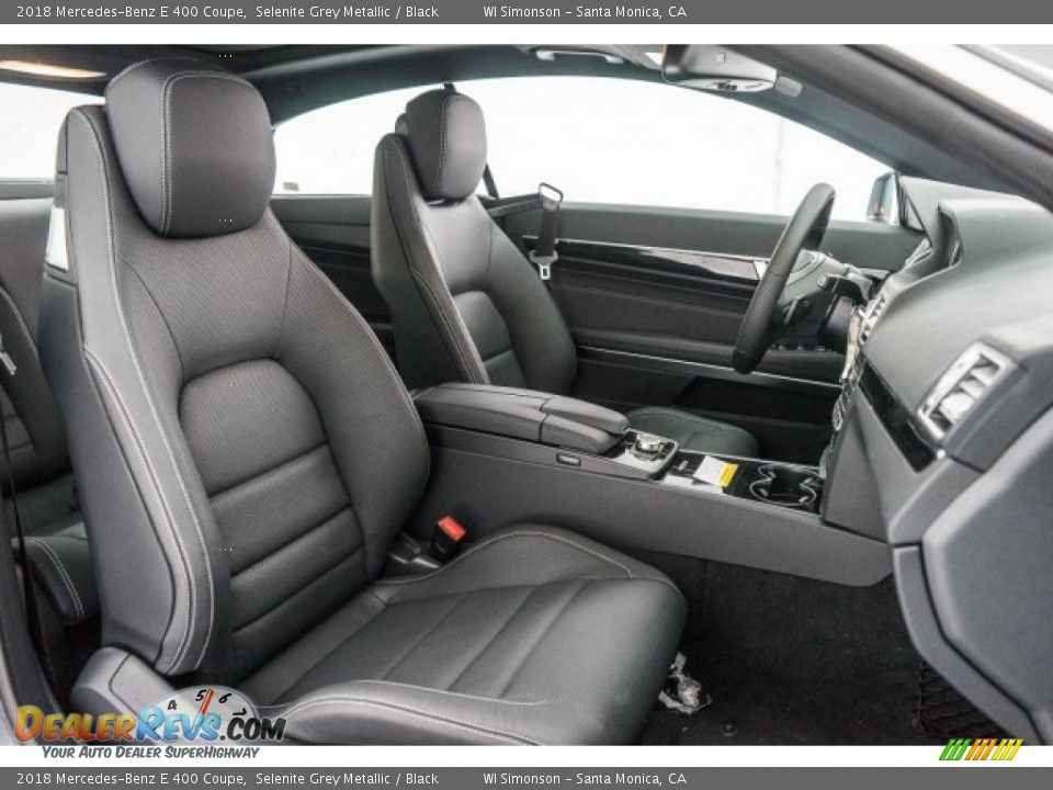 2018 Mercedes-Benz E 400 Coupe Selenite Grey Metallic / Black Photo #2