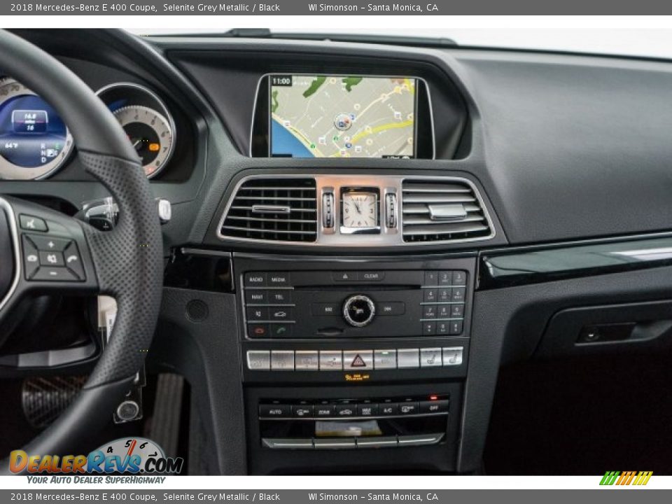 2018 Mercedes-Benz E 400 Coupe Selenite Grey Metallic / Black Photo #5