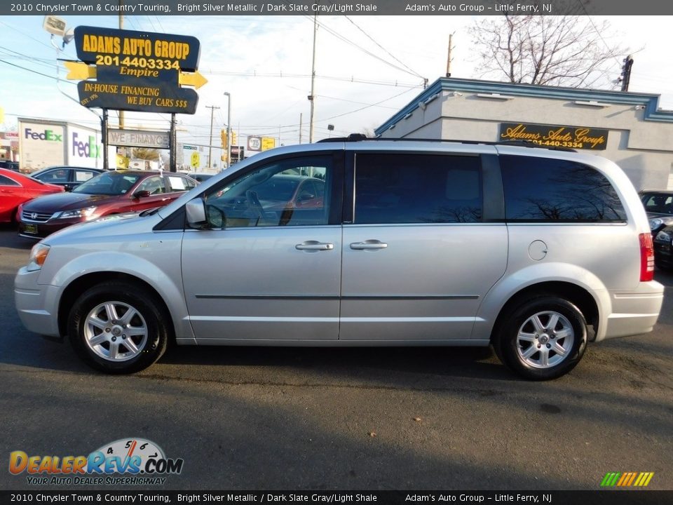 2010 Chrysler Town & Country Touring Bright Silver Metallic / Dark Slate Gray/Light Shale Photo #4