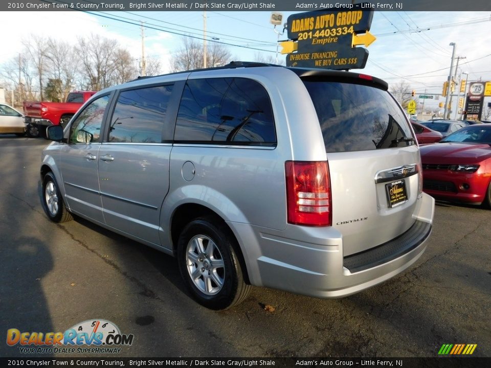 2010 Chrysler Town & Country Touring Bright Silver Metallic / Dark Slate Gray/Light Shale Photo #5