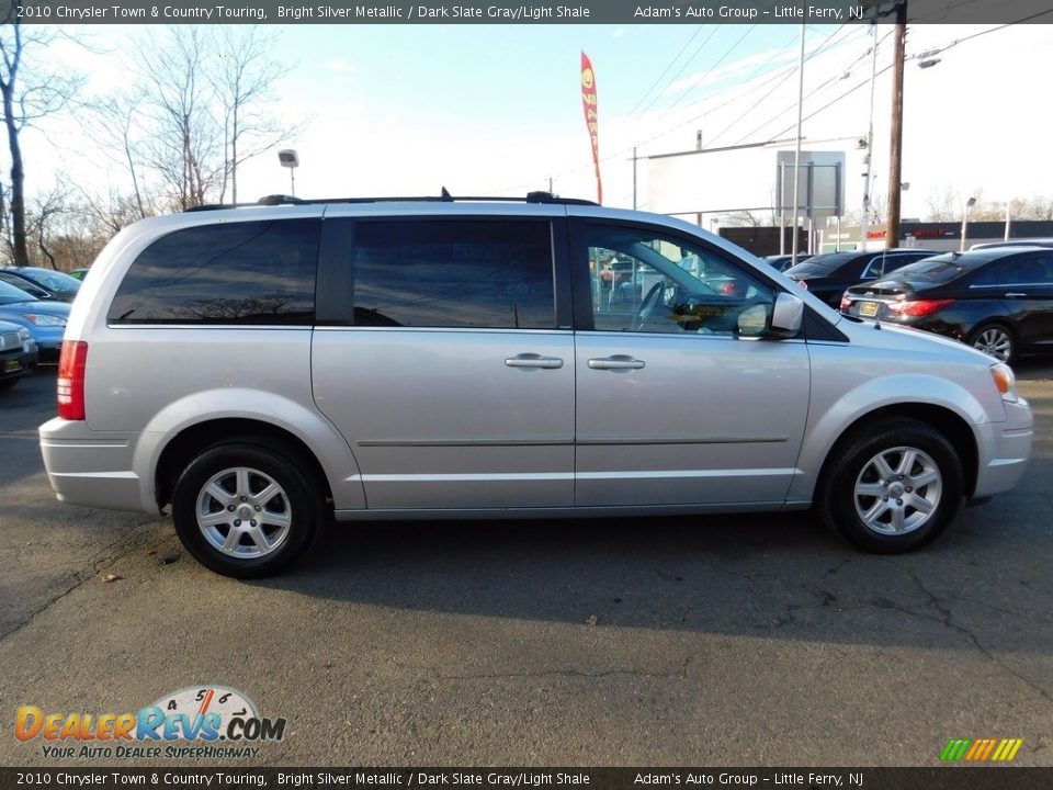 2010 Chrysler Town & Country Touring Bright Silver Metallic / Dark Slate Gray/Light Shale Photo #8