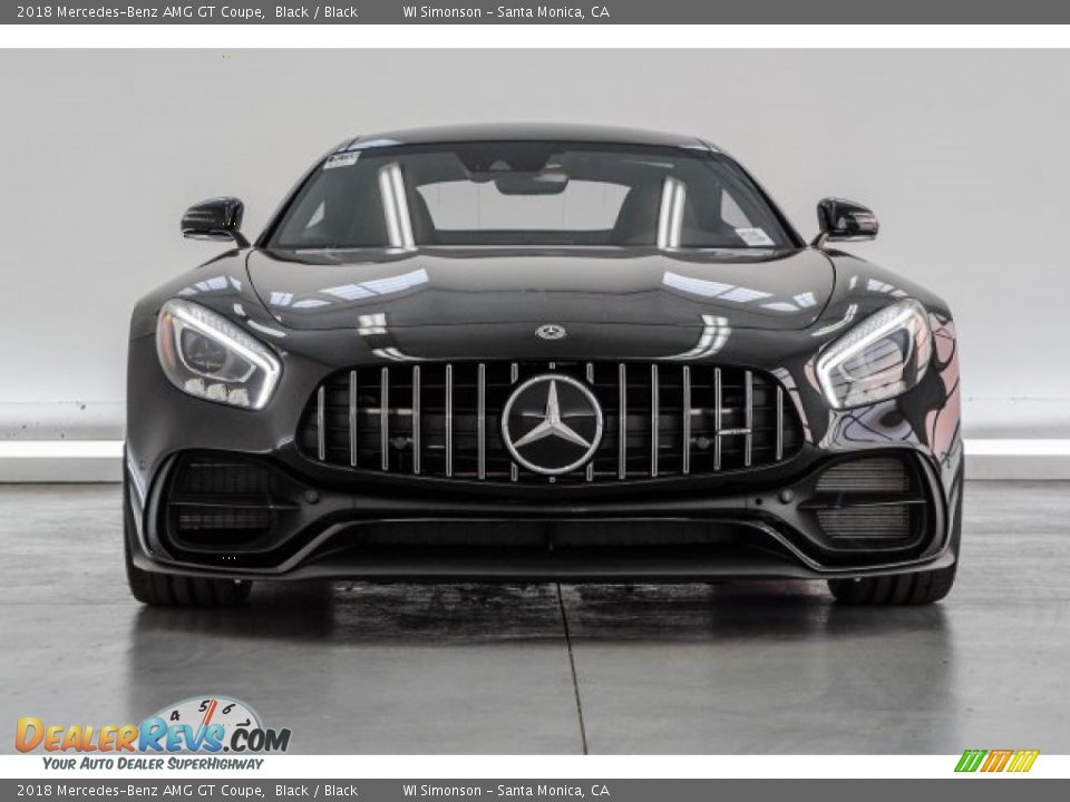 2018 Mercedes-Benz AMG GT Coupe Black / Black Photo #2