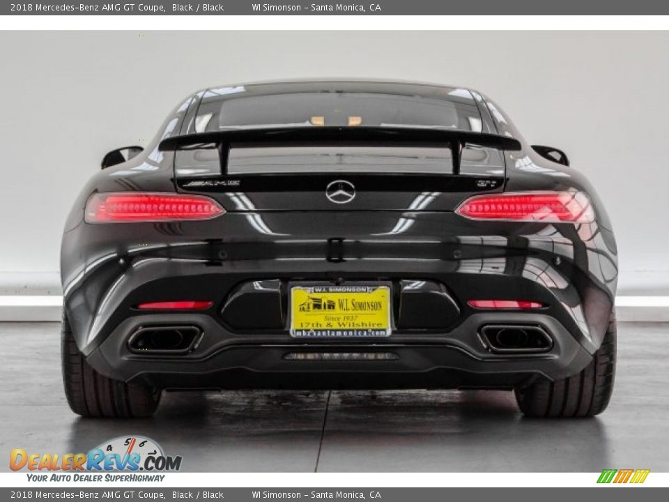 2018 Mercedes-Benz AMG GT Coupe Black / Black Photo #3