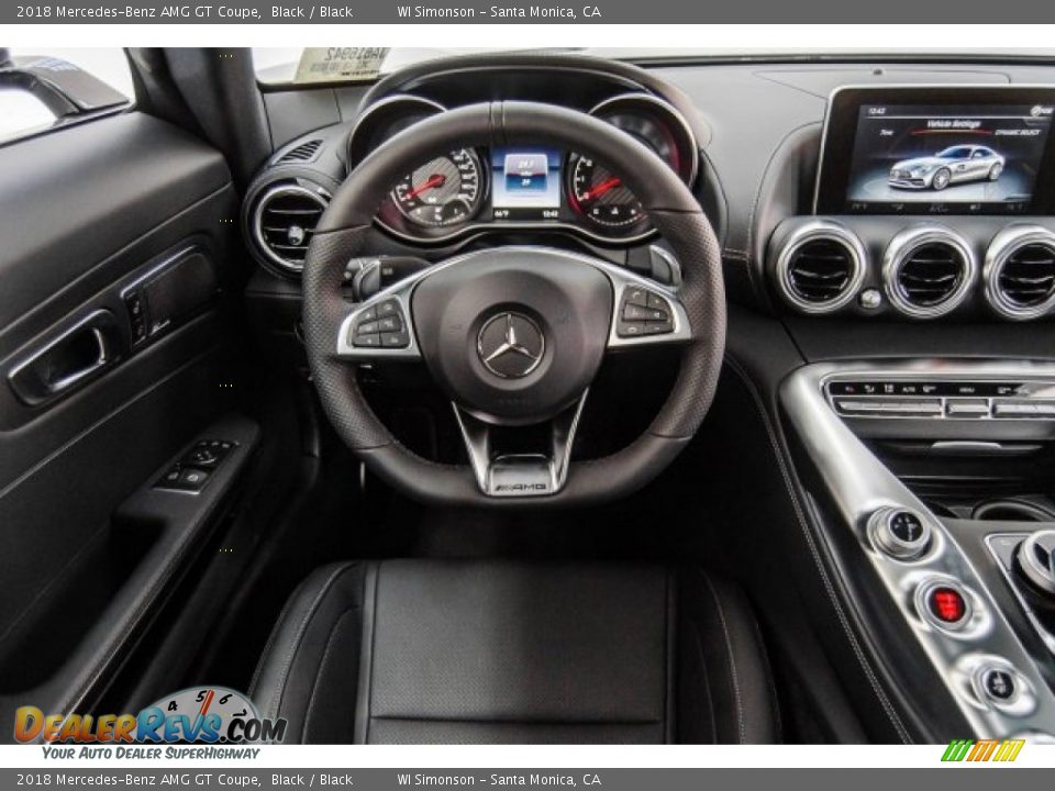 Dashboard of 2018 Mercedes-Benz AMG GT Coupe Photo #4