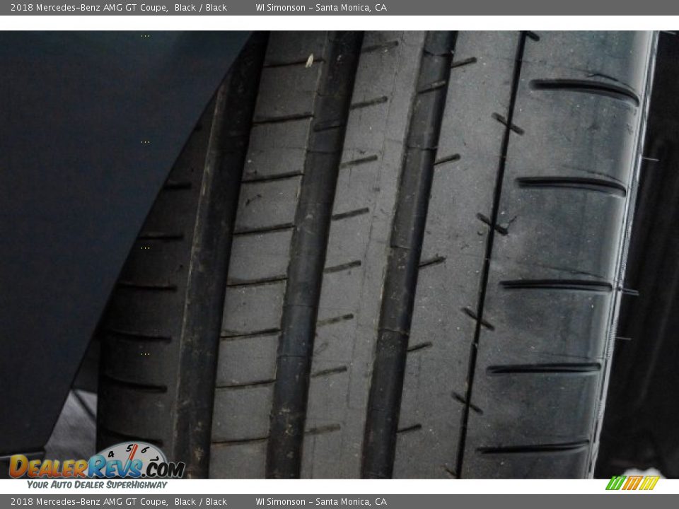 2018 Mercedes-Benz AMG GT Coupe Black / Black Photo #12