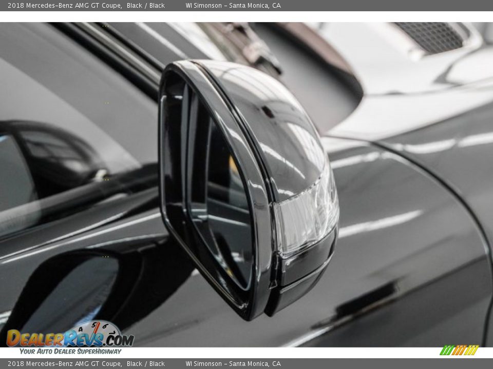 2018 Mercedes-Benz AMG GT Coupe Black / Black Photo #13