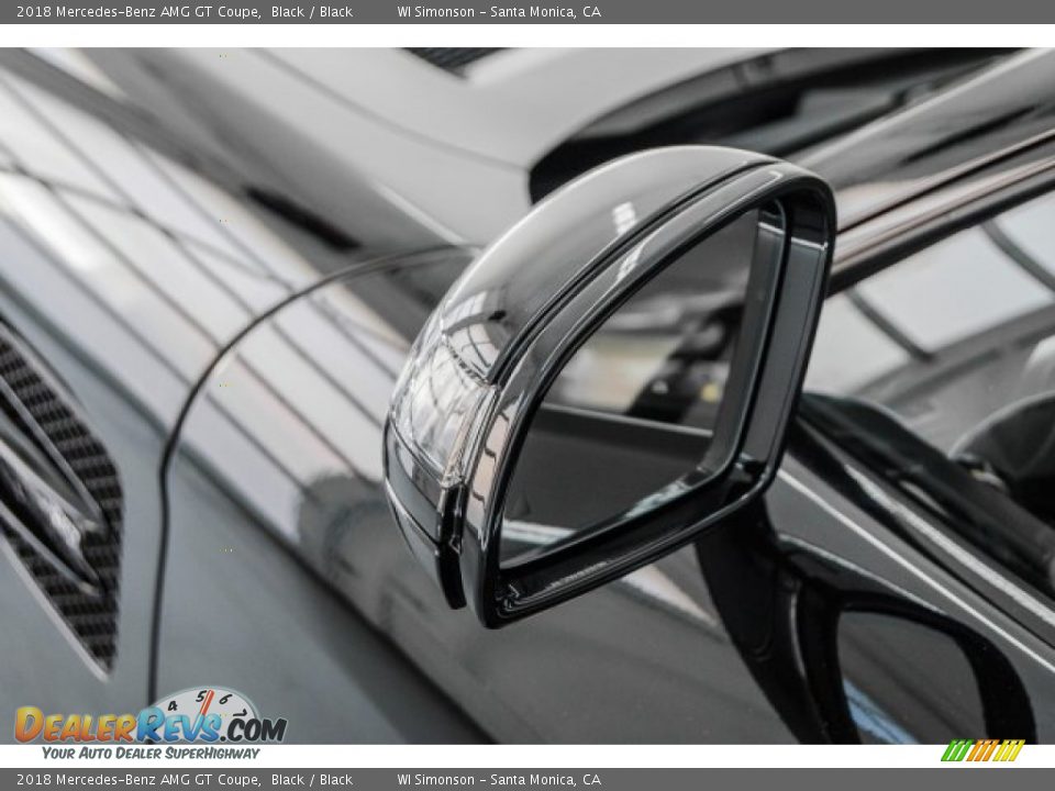 2018 Mercedes-Benz AMG GT Coupe Black / Black Photo #14