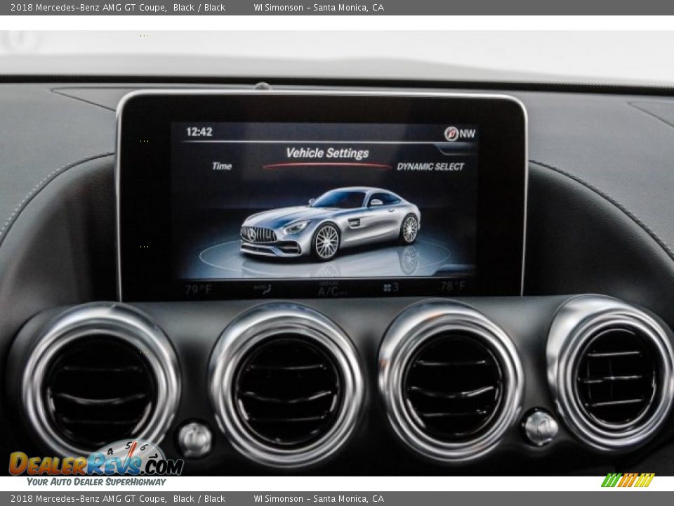 Controls of 2018 Mercedes-Benz AMG GT Coupe Photo #25