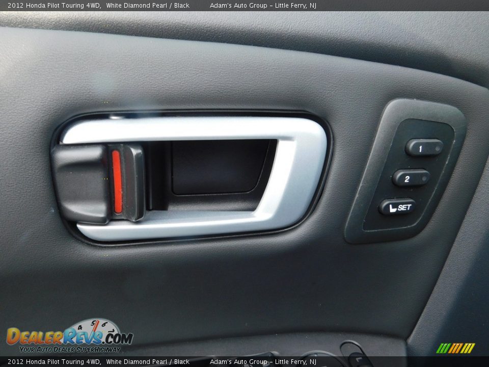 2012 Honda Pilot Touring 4WD White Diamond Pearl / Black Photo #14