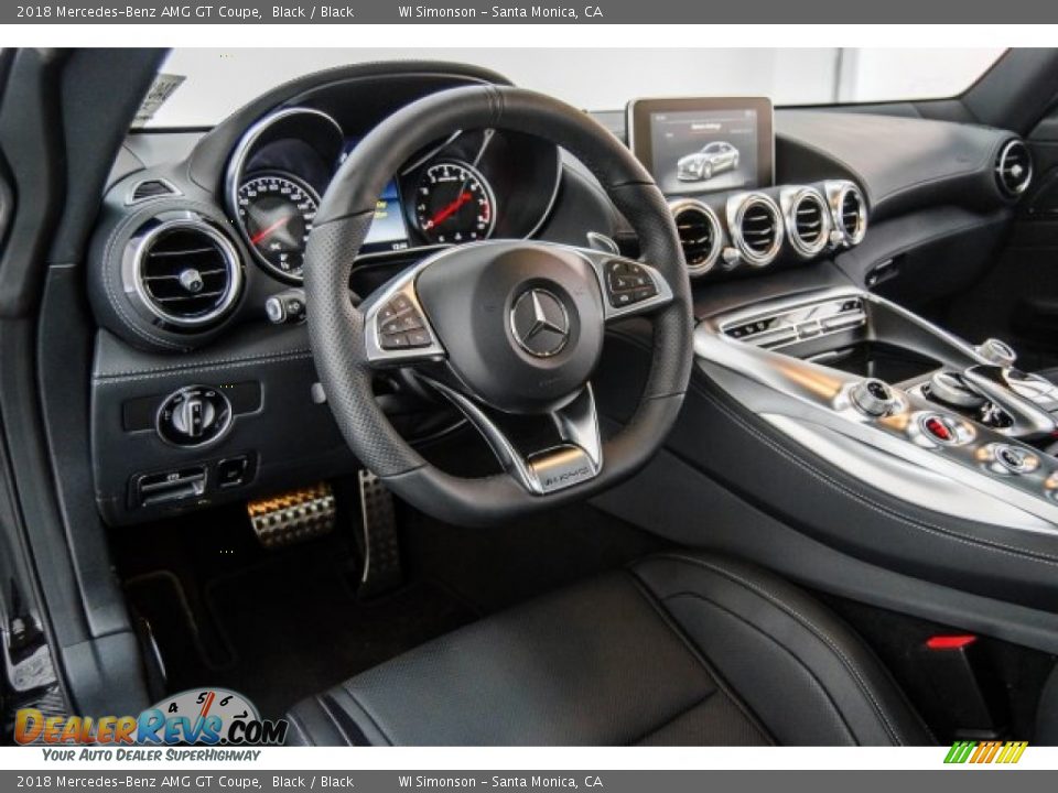 Black Interior - 2018 Mercedes-Benz AMG GT Coupe Photo #31